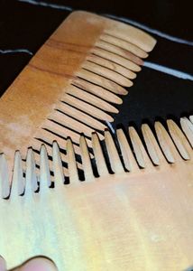Wooden Hair Combs (Set of 2)