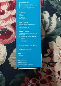 Foxtale Acne Control Cleanser