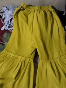 Yellow Haldi Sharara