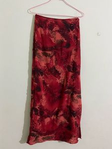 Vintage Red Skirt