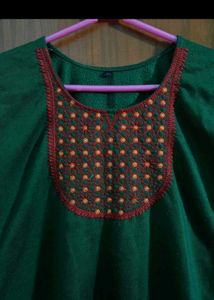 Knitted Kurta Set