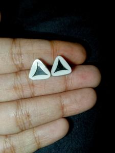 Triangle Stud Earrings