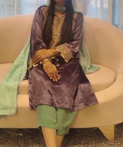 Pure Kashmiri Tilla Work Suit For 4500 Rupees Fix