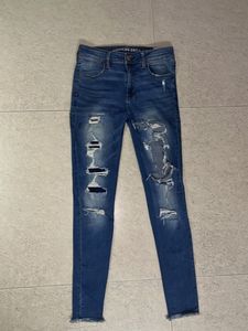 Y2k Cut Out Jeans