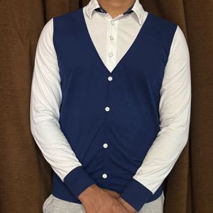 Blue Sweater Vest