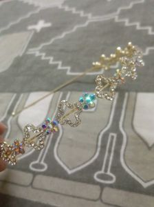 Sparkling Floral Tiara