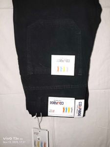 Black Straight Leg Jeans