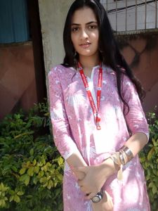 Pink Printed Kurta