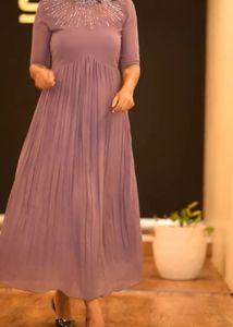 Purple Embellish Gown