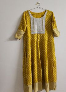 Mustard Yellow Kurta