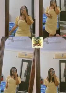 Yellow Puff Sleeve Dress