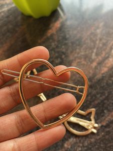 Metal Hair Clip (Gold)