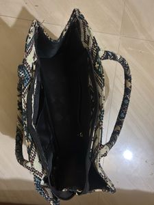 Woven Tapestry Tote Bag &amp; Small Backpack