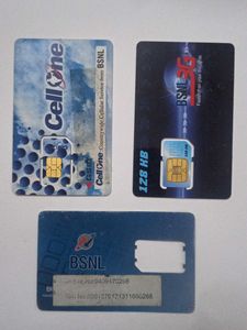 3 BSNL SIM Card Holder