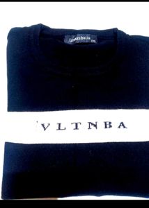 Striped white &amp; Black Sweater