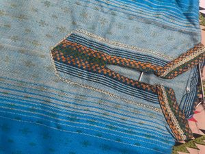 Striped woollen Kurta