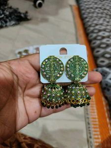 Statement Jhumka Earrings