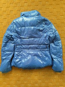 DIA BLUE PUFFER JACKET