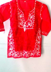 lucknowi chikenkari sharara set