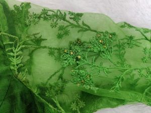 GREEN FULLY STITCHED BLOUSE