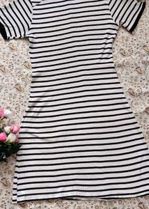 Striped T-Shirt Dress