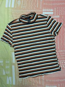 Forever 21 Striped Top