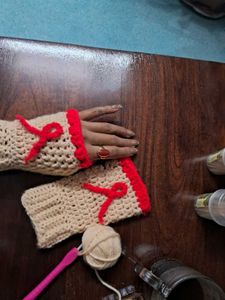 Crochet Fingerless Gloves