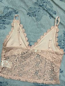 H&amp;M Pink Crop Top