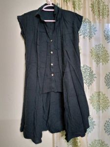 Black Shirt &amp;Coat Type Top🖤