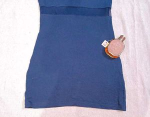 Myntra Blue Bodycon Dress 👗