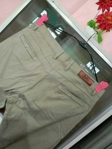Khaki Casual Pants