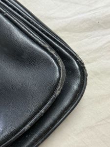 Forever Glam Black Chain Shoulder Bag