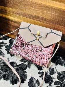 Sequin Sling Bag