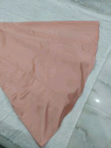 Pink A-Line Midi Dress