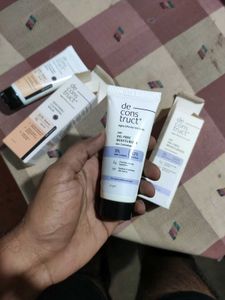 Deconstruct moisturizer and cleanser