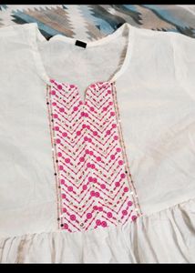 New Anarkali Kurti Mulmul Cotton