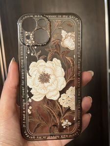 Floral iPhone Case with Quote