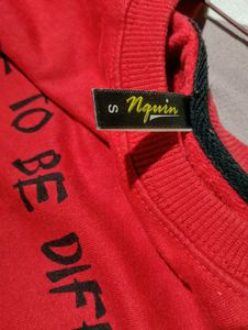 Red &#39;Dare to be Different&#39; Sweatshirt
