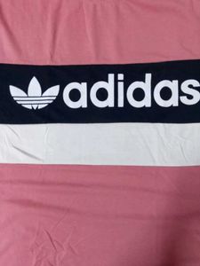 Adidas Pink Graphic Tee