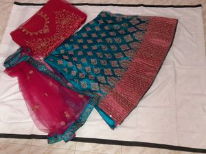 Bridal Lehenga Blue