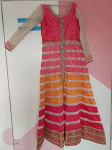 Heavy Dress With Plazo