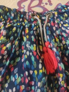 3-4 age girl Colorful Printed Skirt