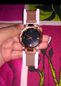Sparkling Rose Gold Watch