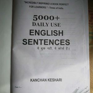 5000+ Daily Use English Sentences