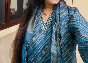 Pure Designer Organza Kurta Set