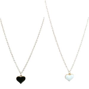 Black Heart & White Heart Locket For Girls