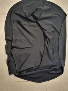 Plain Black Skort - Versatile and Stylish