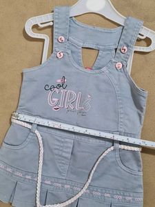 Cute Denim Jumper Dress