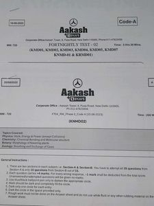 8 Tests- Neet 2024 Aakash Allen AIATS