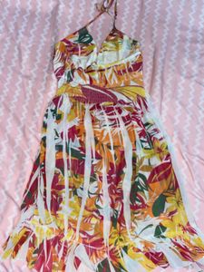 Floral Halter Dress